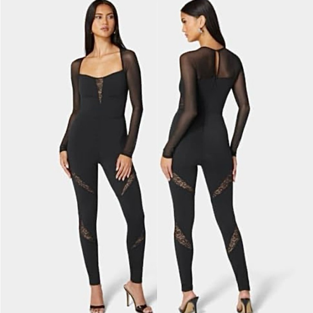 Bebe Long Sleeve Catsuit